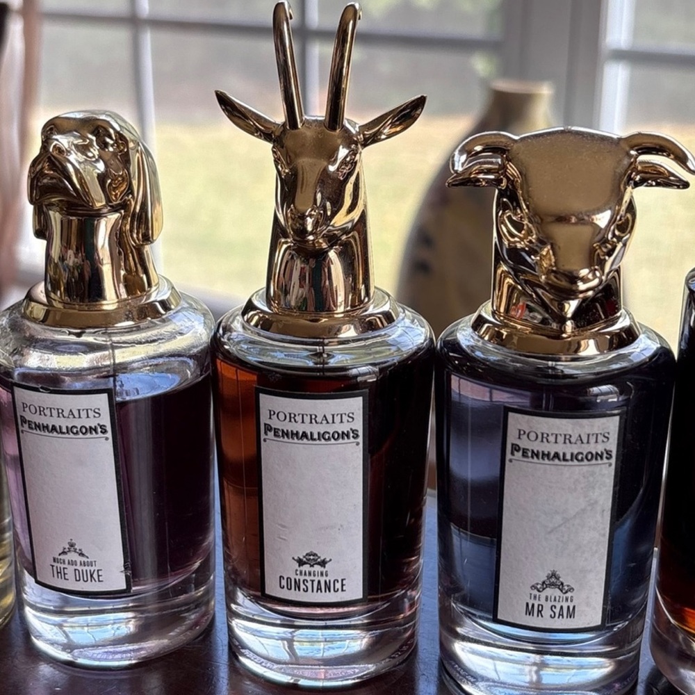 Penhaligon's Portraits Collection with Gold Accents all 3 bottles $600